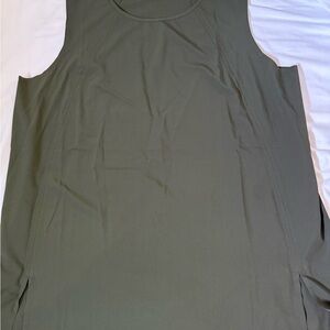 Athleta Dark Green Sleeveless Top